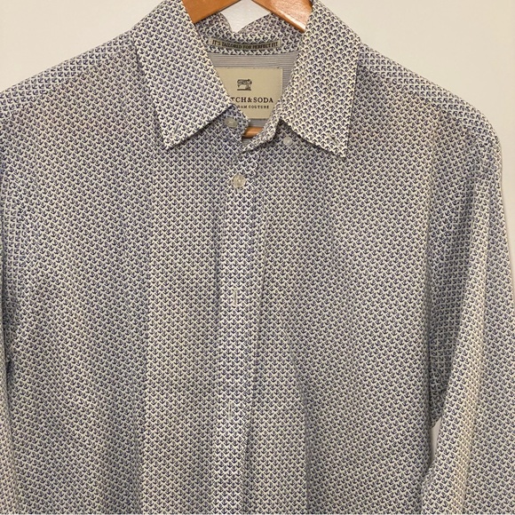 Bundle 3 men’s cotton button up shirts. Scotch and soda, club Monaco, top man - Picture 1 of 8